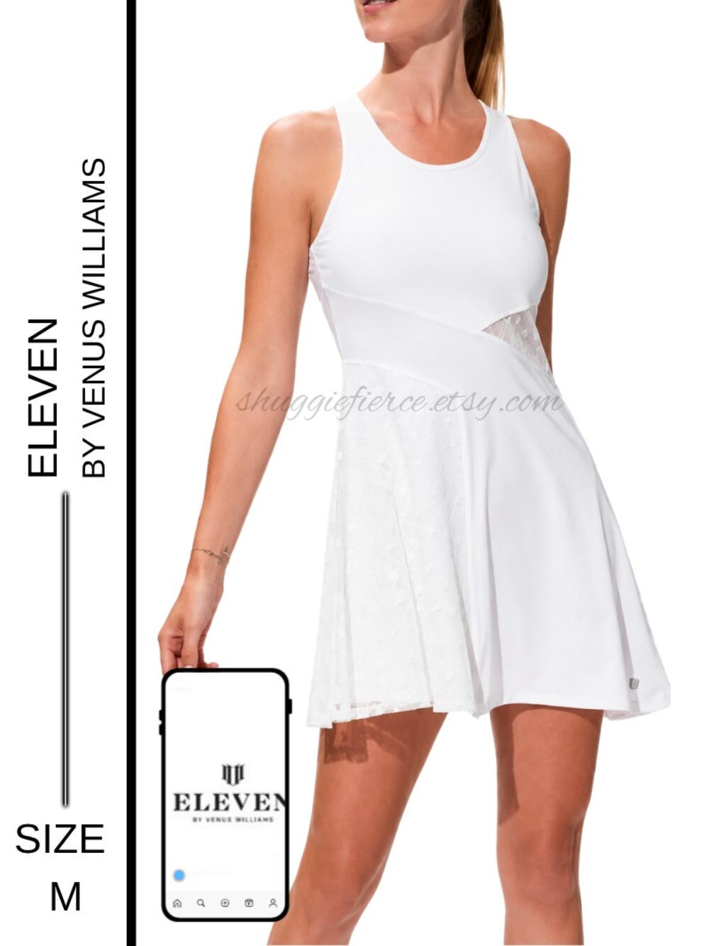 MSRP $118 ✨ Eleven by Venus Williams Galaxy Tennis Dress – Size M ✨SAME DAY SHIP